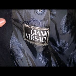 Versace COUTURE Real Deal pre death Black Blazer
